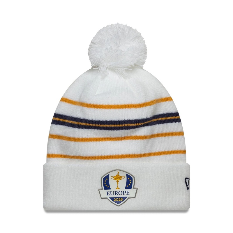 Ryder Cup Europe 2025 Replica Sunday White Cuff Knit Beanie Hat OSFM