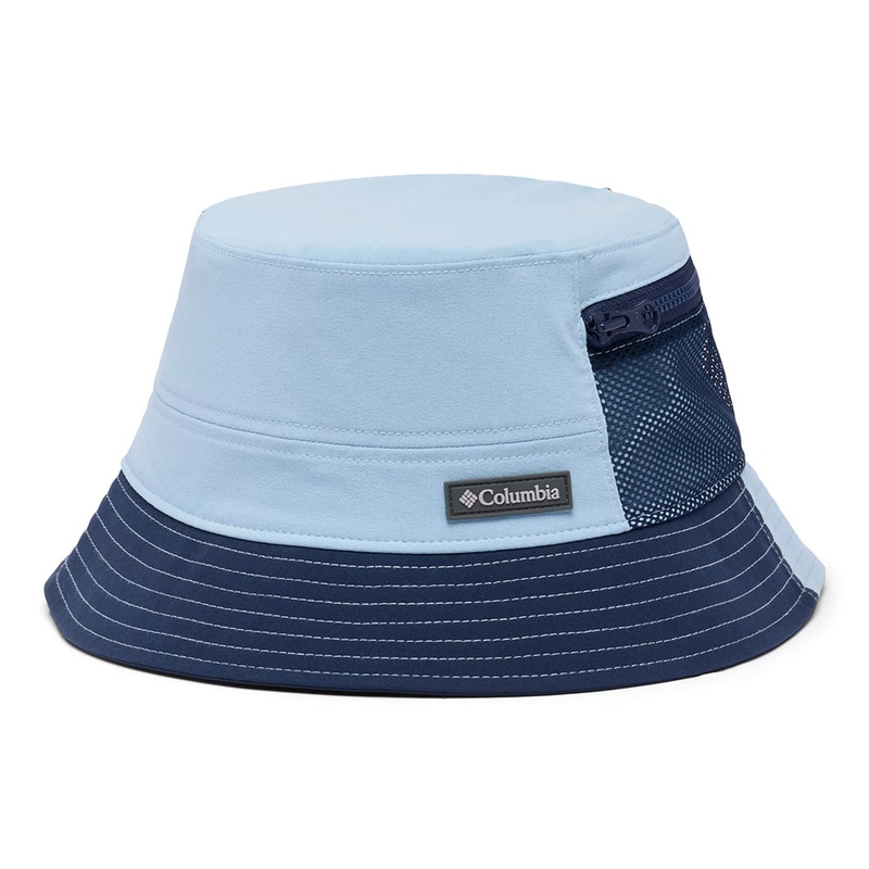 Columbia Hats Trek II Water Repellent Bucket Hat – Blue-Navy Small/Medium