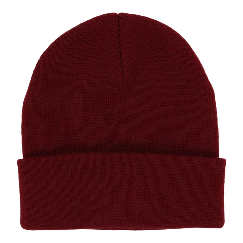 Crowns By Lids Turnover Cuff Knit – Brick Adjustable