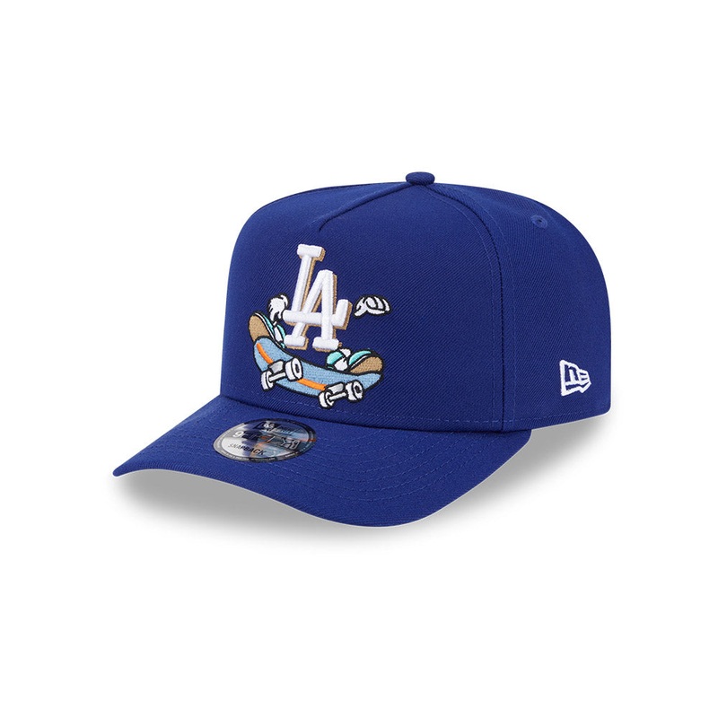 Los Angeles Dodgers New Era CARTOON SERIES A-Frame 9Fifty Snapback MLB Hat – Royal