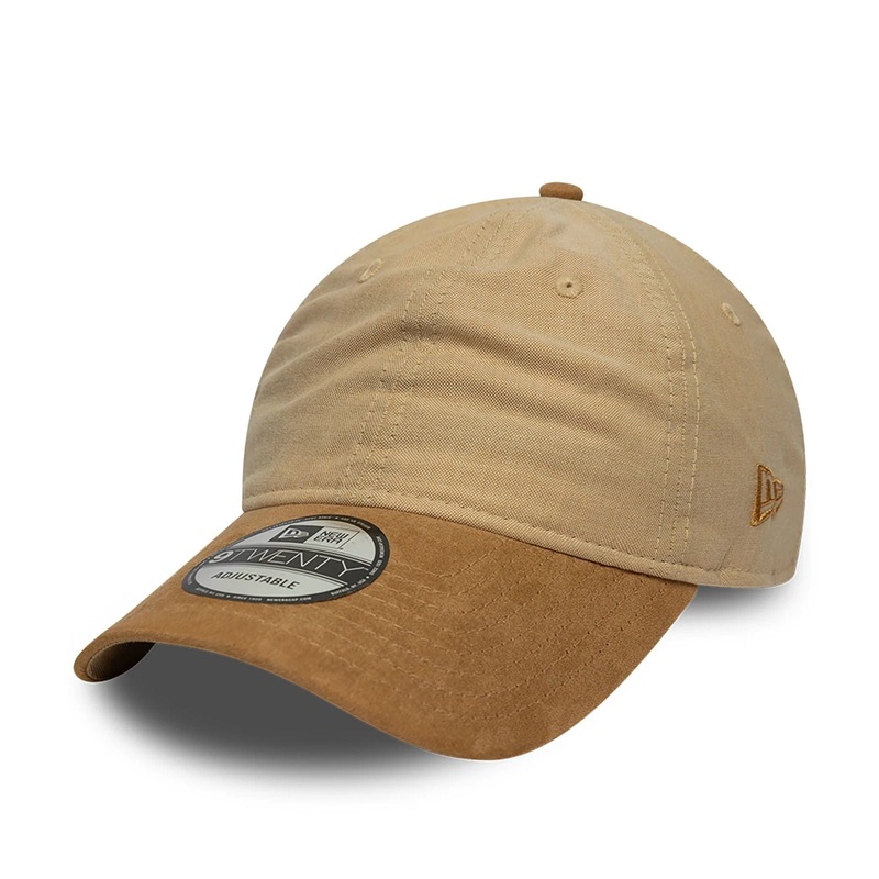New Era Chambray Light Beige 9TWENTY Adjustable Cap OSFM
