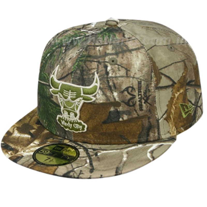New Era Chicago Bulls Realtree Camo 59FIFTY Fitted Hat