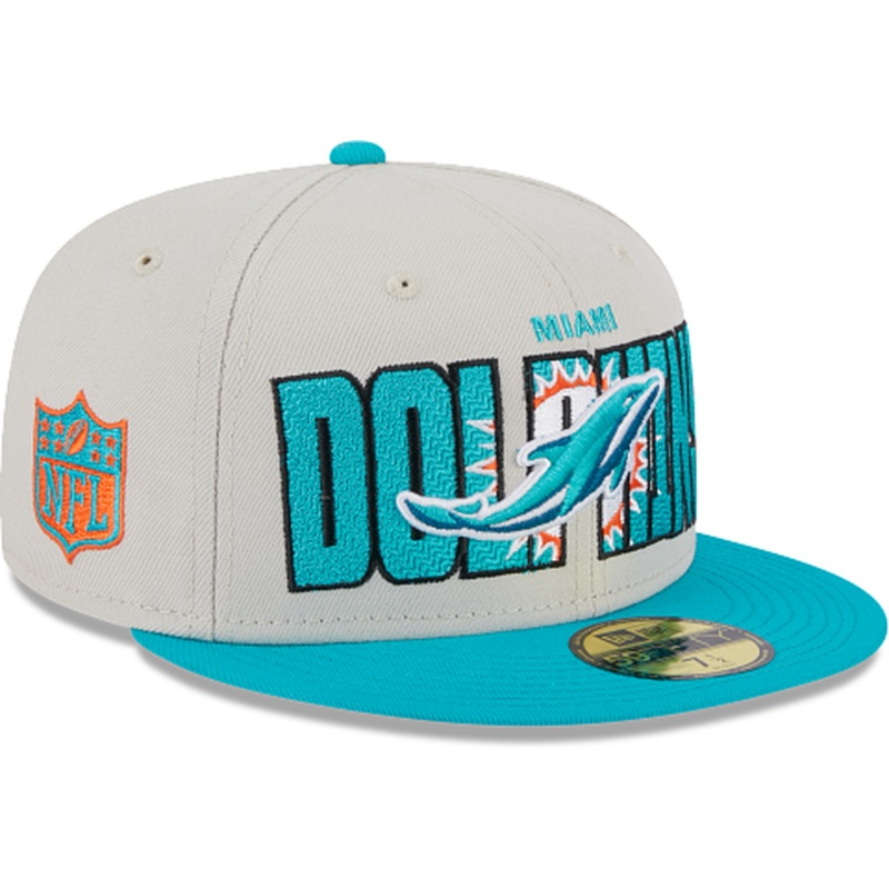 New Era Miami Dolphins NFL Draft 2023 59FIFTY Fitted Hat
