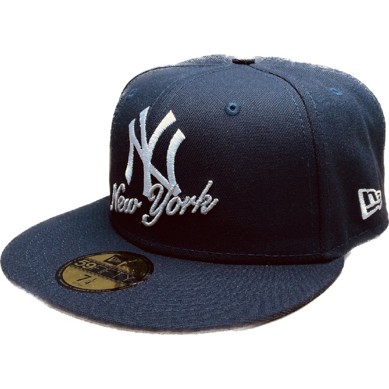 New York Yankees 59FIFTY Dual Logo Navy Cap 7