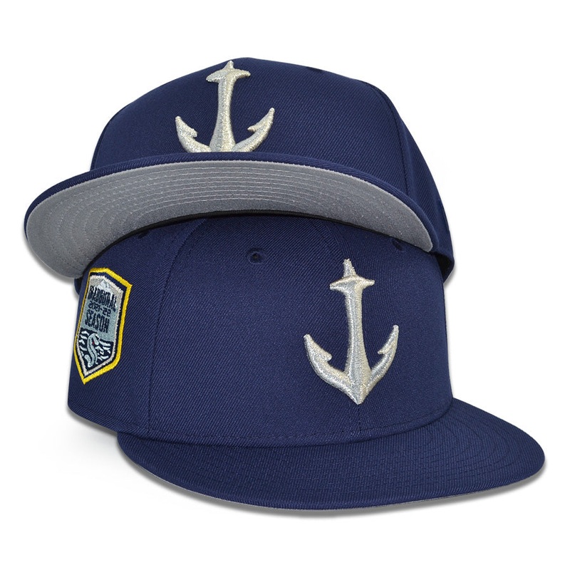 Seattle Kraken “CAP’N KRAKEN” Exclusive New Era 59Fifty Fitted Hat – Navy 6 7/8