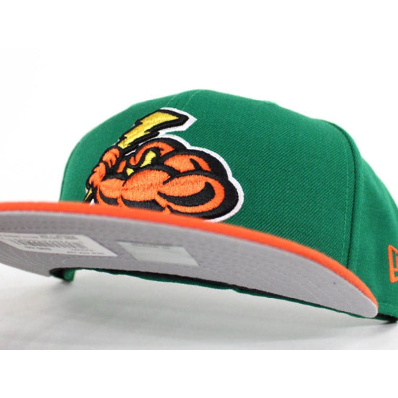 Trenton Thunder New Era 59FIFTY Custom Fitted Hats (Air Jordan 6 Gatorade Gray Under Brim) 7