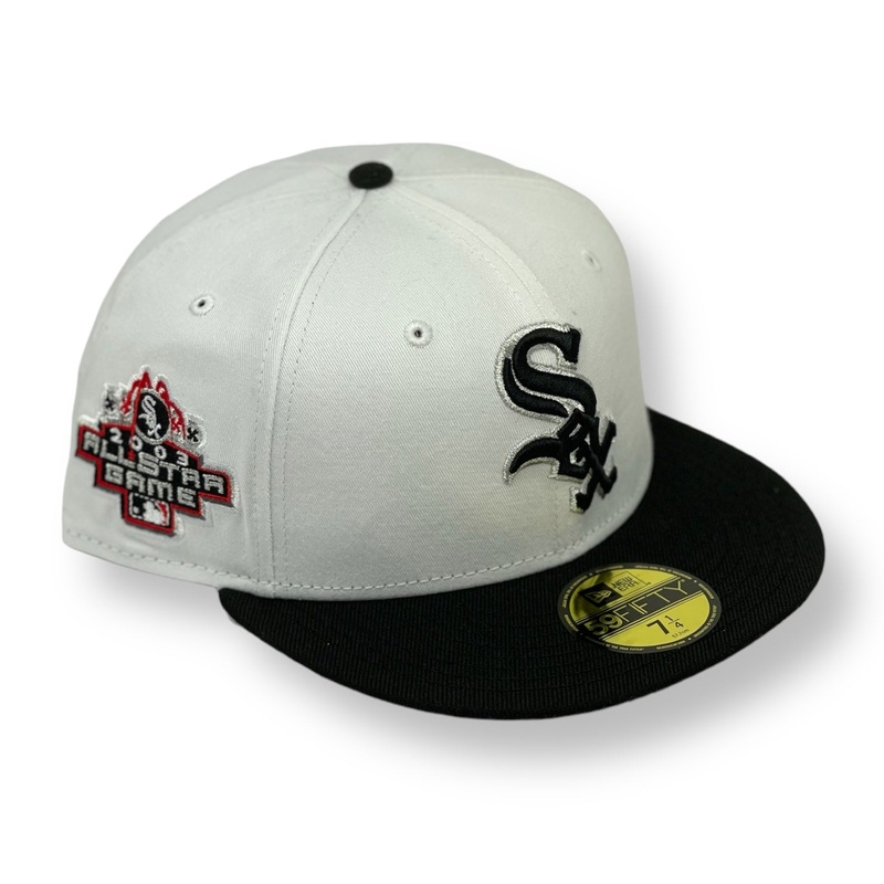 CHICAGO  WHITESOX (WHITE) “2003 ALLSTARGAME” NEW ERA 59FIFTY FITTED 67/8
