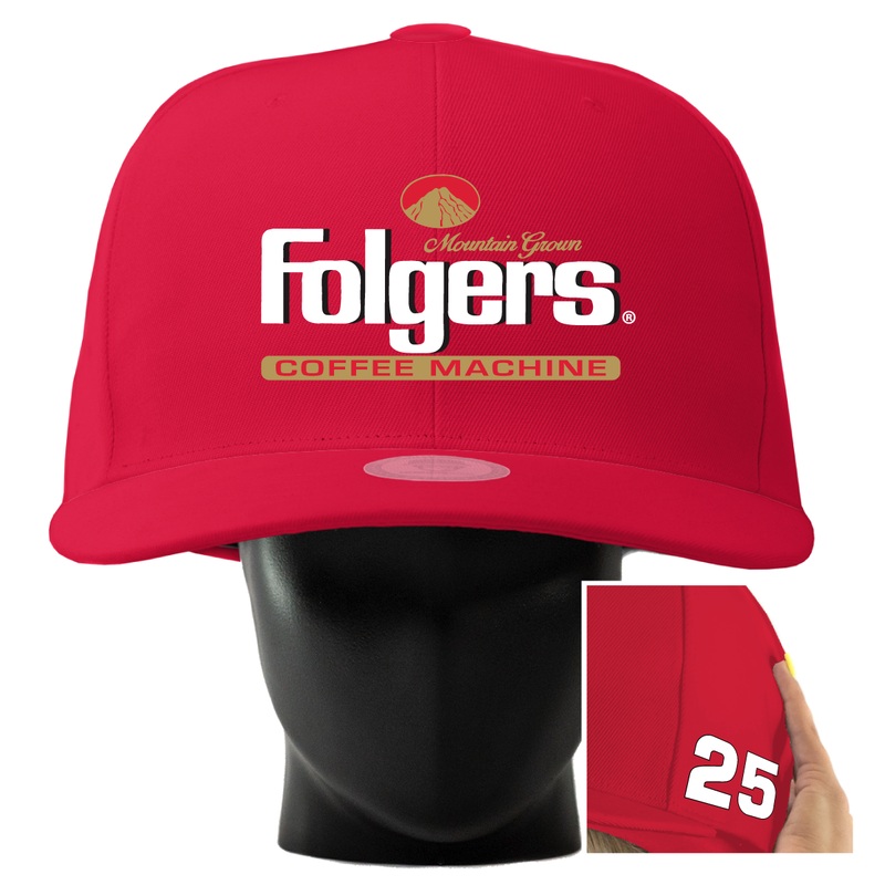 Folgers #25 Historic Noggin Red (S/M)