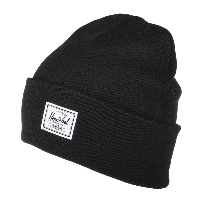 Herschel Supply Co. Elmer Beanie Hat – Black 1-Size