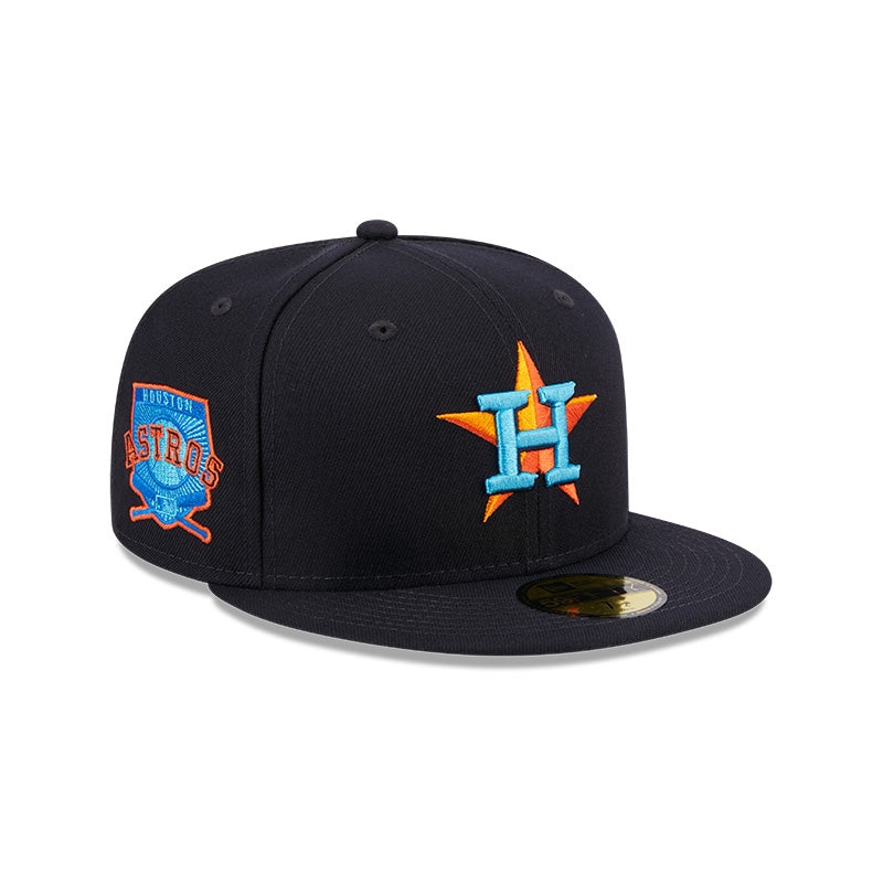 Houston Astros New Era 2023 MLB Father’s Day On-Field 59FIFTY Fitted Hat – Navy 6 7/8