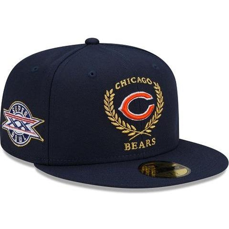 New Era Chicago Bears Gold Classic 59fifty Fitted Hat