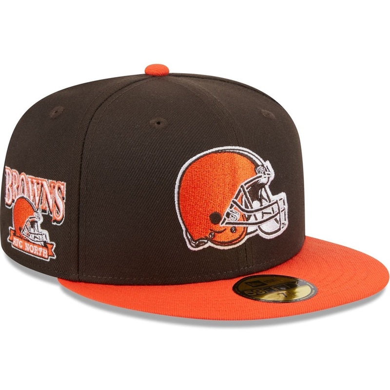 New Era Cleveland Browns Throwback Hidden 2023 59FIFTY Fitted Hat