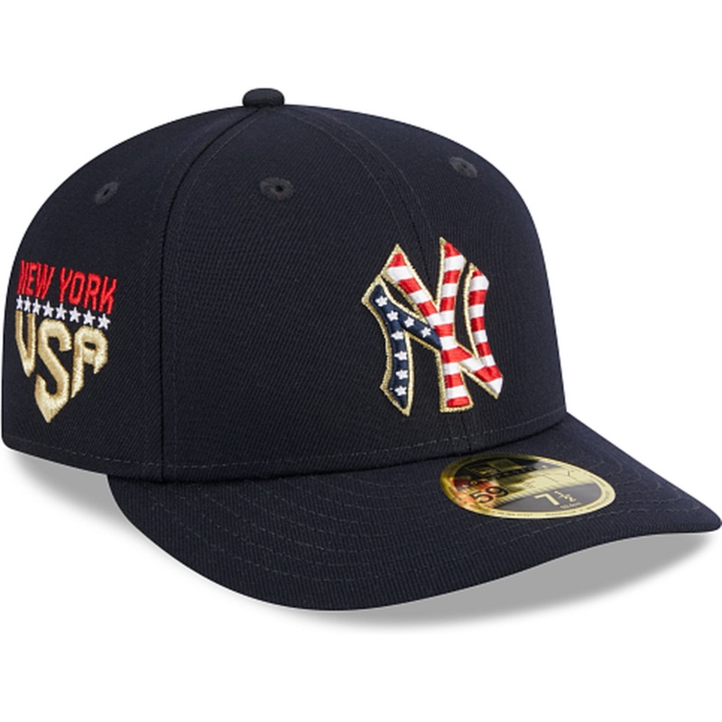 New Era New York Yankees Independence Day 2023 Low Profile 59FIFTY Fitted Hat