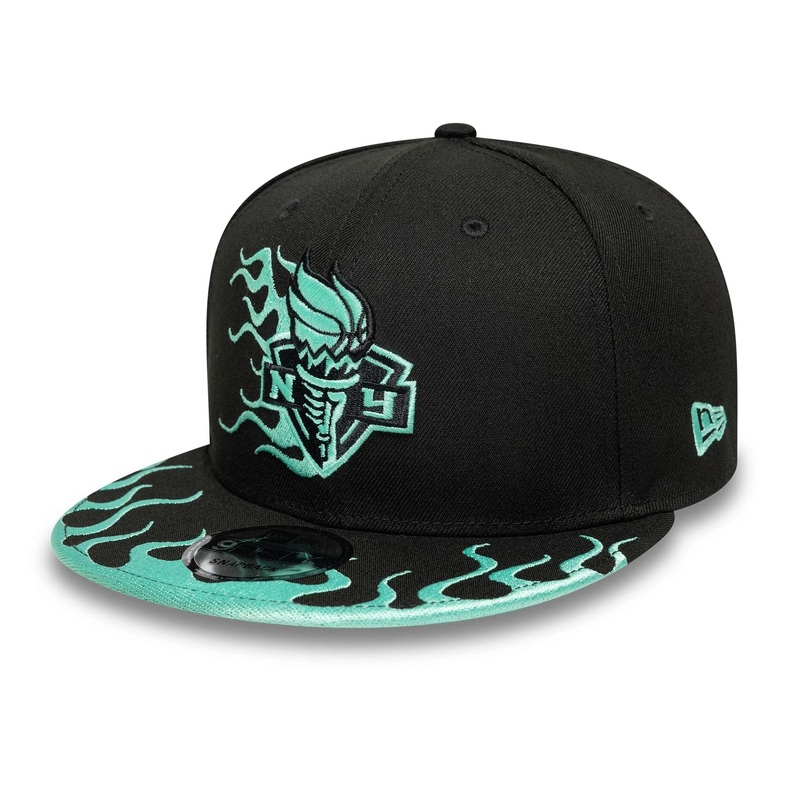 New York Liberty WNBA 2025 All Star Game Black 9FIFTY Snapback Adjustable Cap OSFM