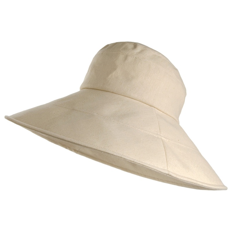 sur la tte Packable Monaco Sun Hat Beige Wholesale Pack Prepack