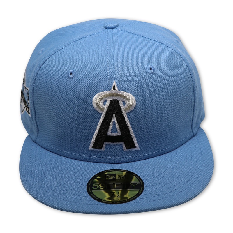 ANAHIEM ANGELS (SKY BLUE )(1989 ALLSTARGAME) NEW ERA 59FIFTY FITTED ( GREY UNDER VISOR) 67/8
