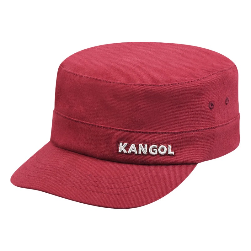 Kangol Cotton Twill Army Cap – Cardinal Small/Medium
