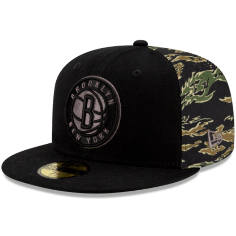 New Era Brooklyn Nets Camo Panel 59Fifty Fitted Hat