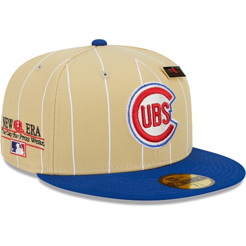 New Era Chicago Cubs Pinstripe ’59FIFTY Day’ 2023 59FIFTY Fitted Hat