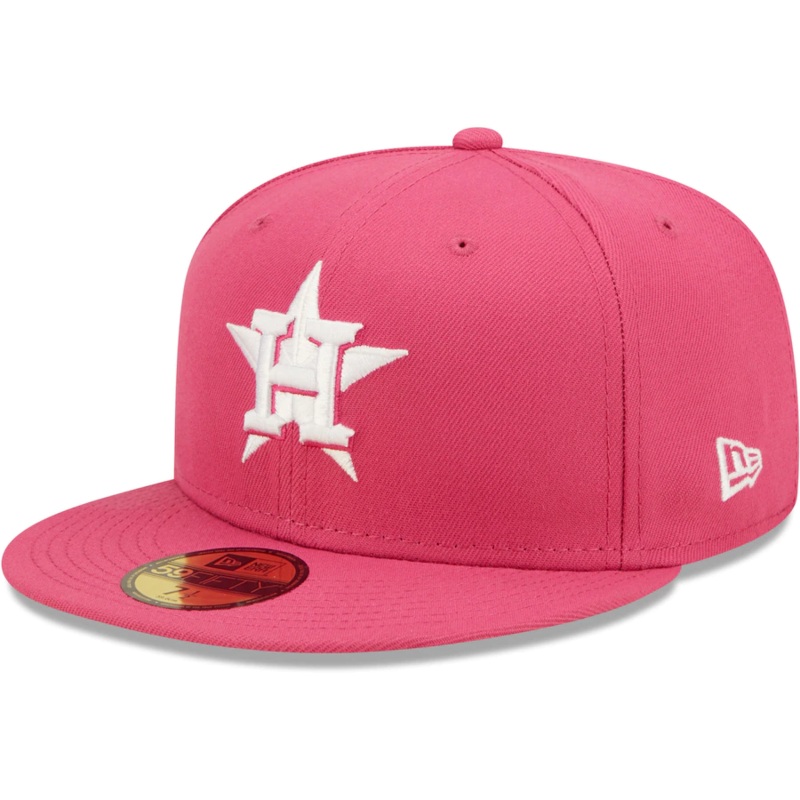 New Era Houston Astros Hot Pink 59FIFTY Fitted Hat