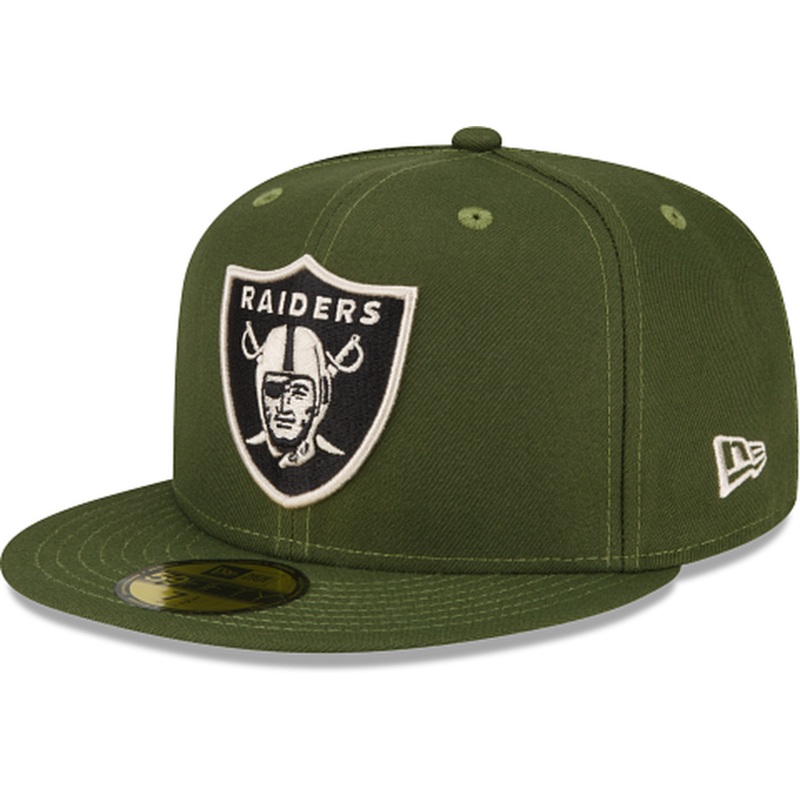 New Era  Las Vegas Raiders Olive Pack 59FIFTY Fitted Hat