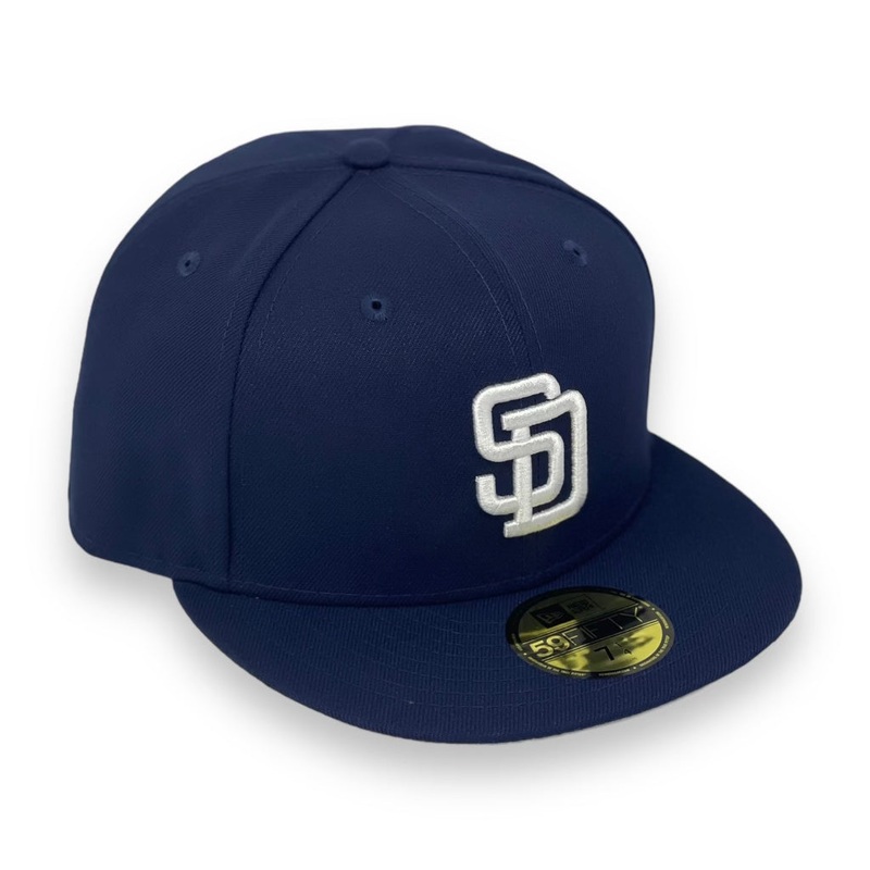 SAN DIEGO PADRES (NAVY) (2004-2006 HOME) NEW ERA 59FIFTY FITTED 67/8