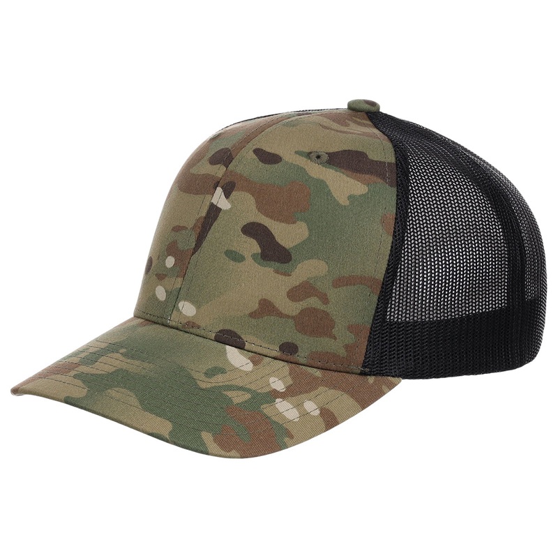 YP Classics Fan Trucker- Brown/Multicam Adjustable