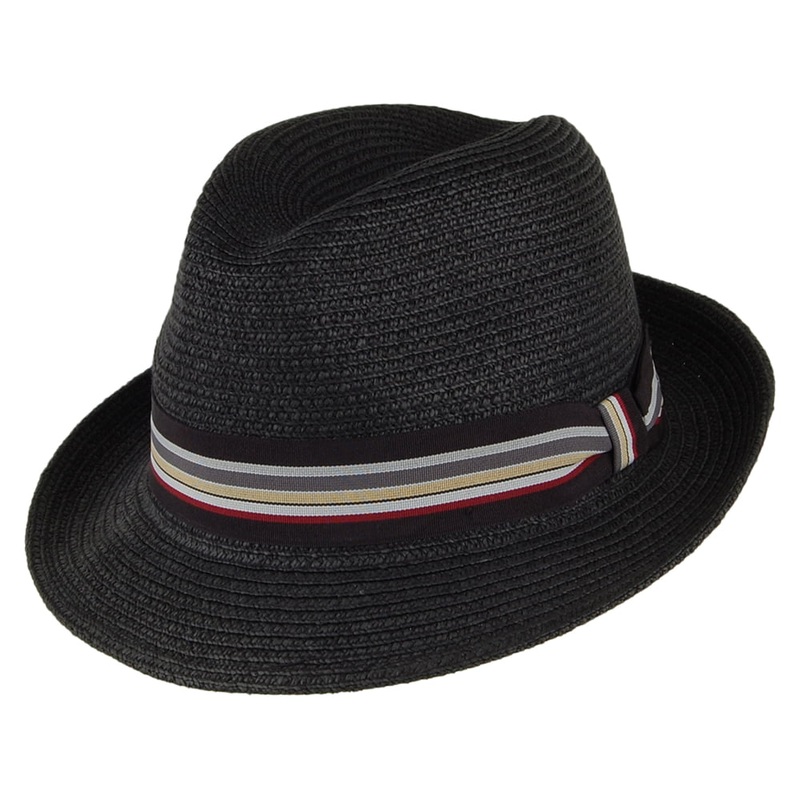 Bailey Hats Salem Fedora Hat – Black S