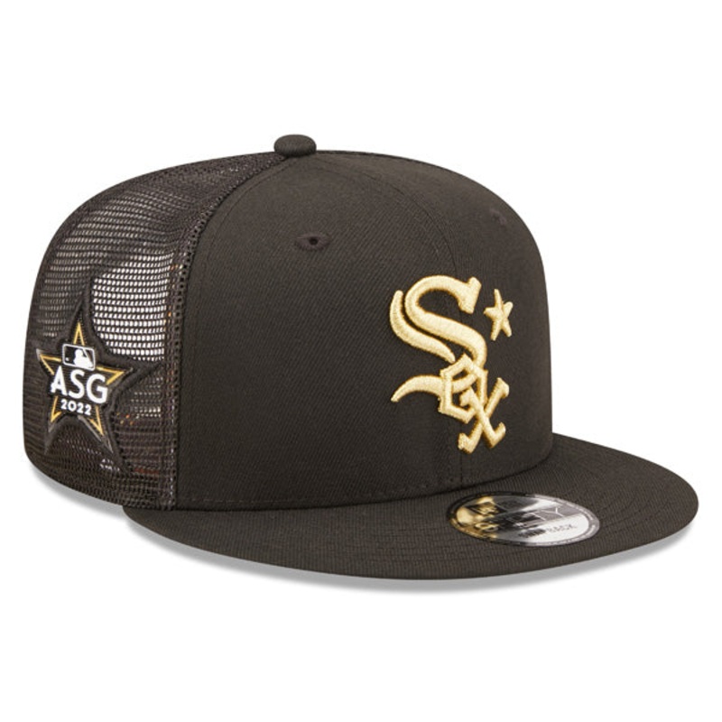 Chicago White Sox New Era 2022 MLB All-Star Game 9FIFTY Snapback Adjustable Hat – Black/Gold