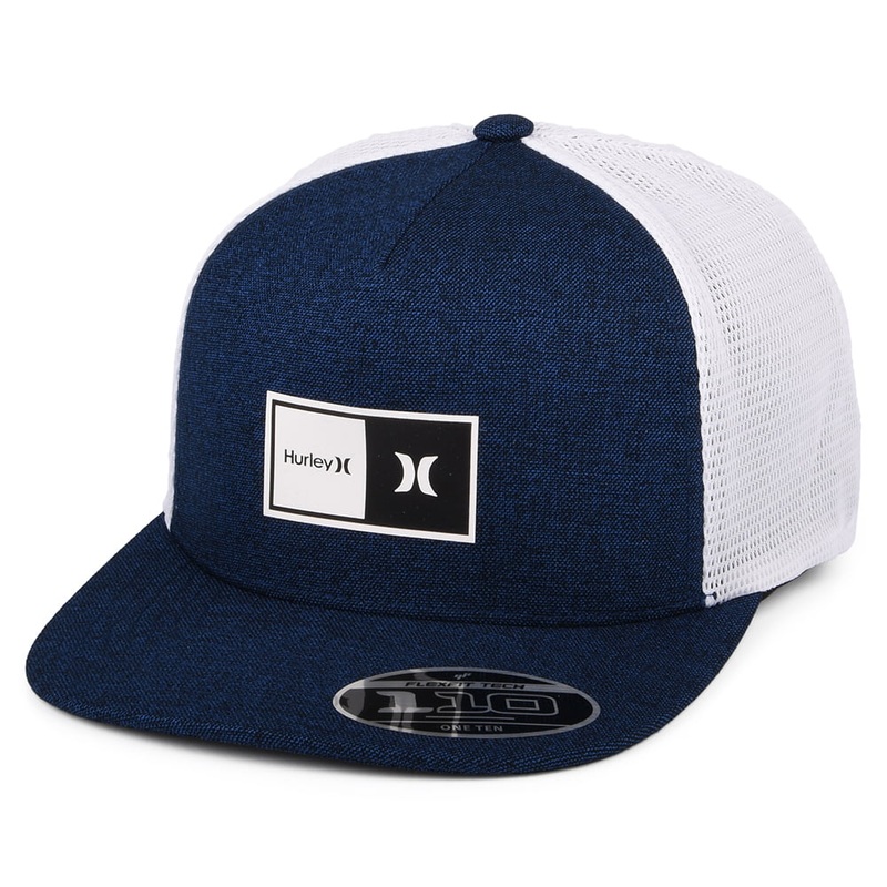 Hurley Hats Natural 2.0 Trucker Cap – Navy-White Adjustable