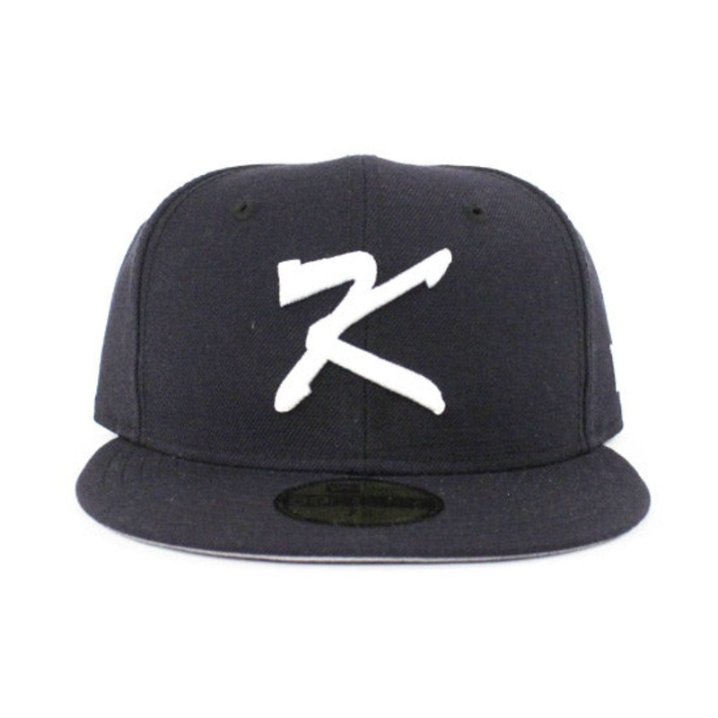 Korea New Era 59FIFTY Fitted Hat (Navy Gray Under Brim) 7 3/4
