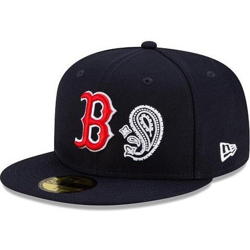 New Era Boston Red Sox Patchwork Undervisor 59fifty Fitted Hat
