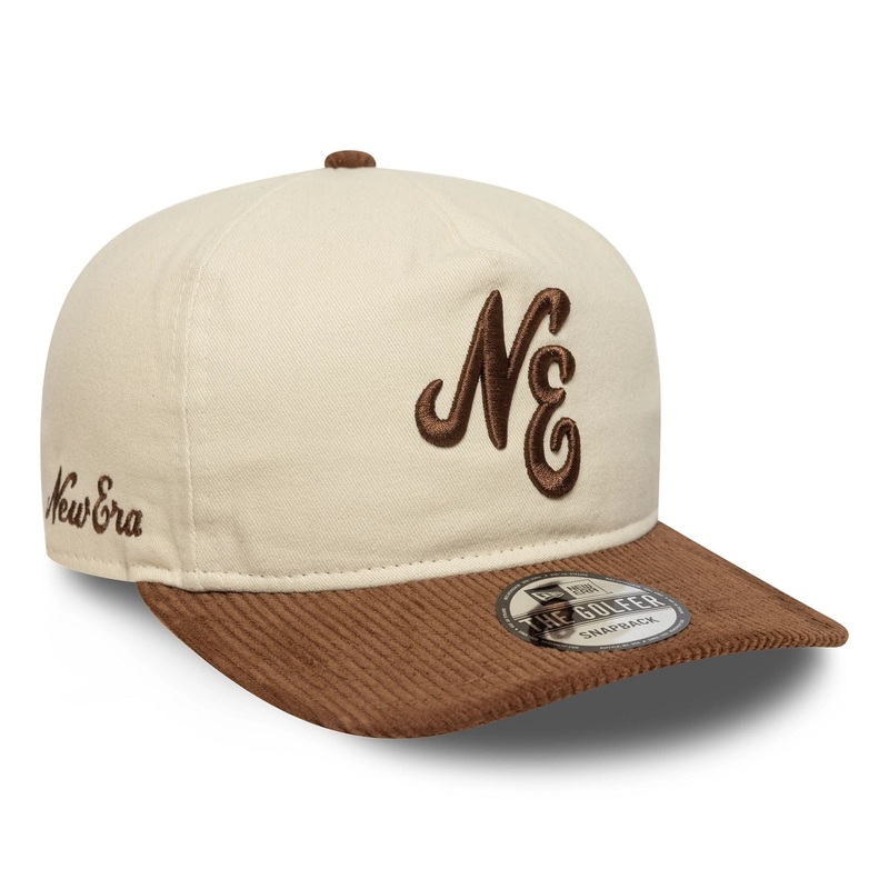 New Era Contrast Cord Light Beige 19TWENTY Adjustable Cap OSFM