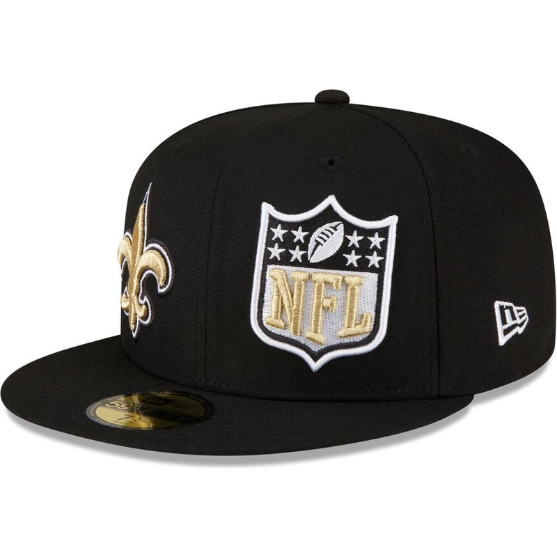 New Era New Orleans Saints 2023 Sideline Black 59FIFTY Fitted Hat