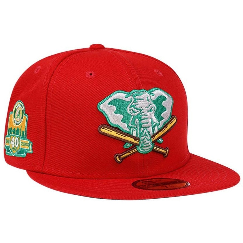 New Era Oakland Athletics 40th Anniversary Red Prime Edition 59Fifty Fitted Cap