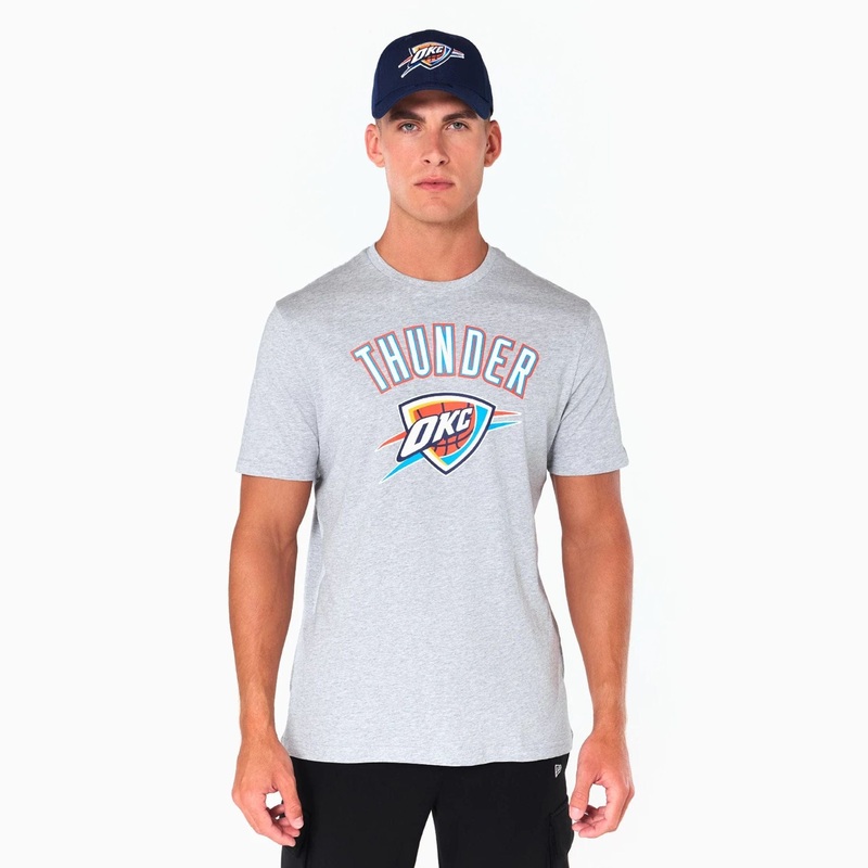 Oklahoma City Thunder NBA Grey T-Shirt XS