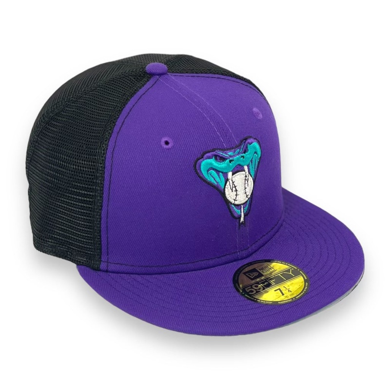 ARIZONA DIAMONDBACKS “TRUCKER MESH” 59FIFTY FITTED (AQUA BOTTOM) 75/8