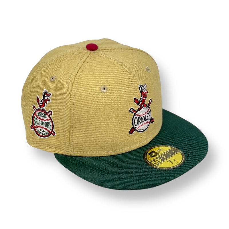 BALTIMORE ORIOLES (1958 ASG) NEW ERA 59FIFTY FITTED (CARDINAL UNDER VISOR) 67/8