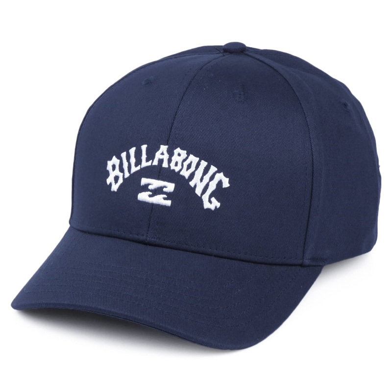 Billabong Hats Arch Cotton Snapback Cap – Navy Blue Adjustable
