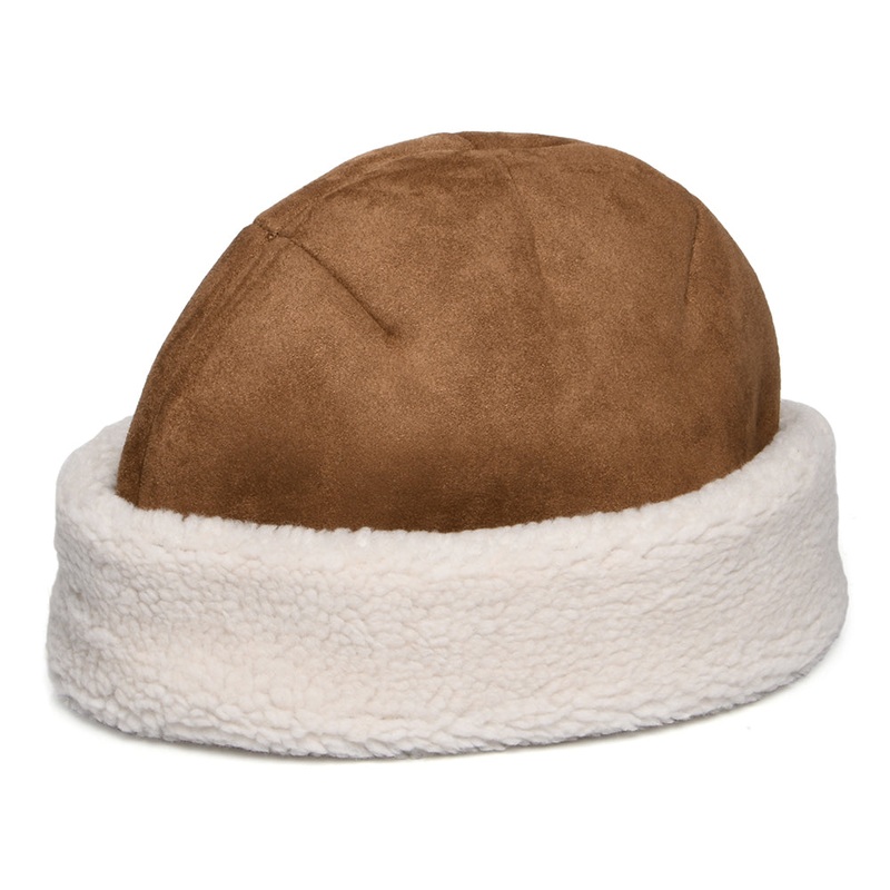 Brixton Hats Ginsburg Winter Hat – Toffee-Off White Small-56cm