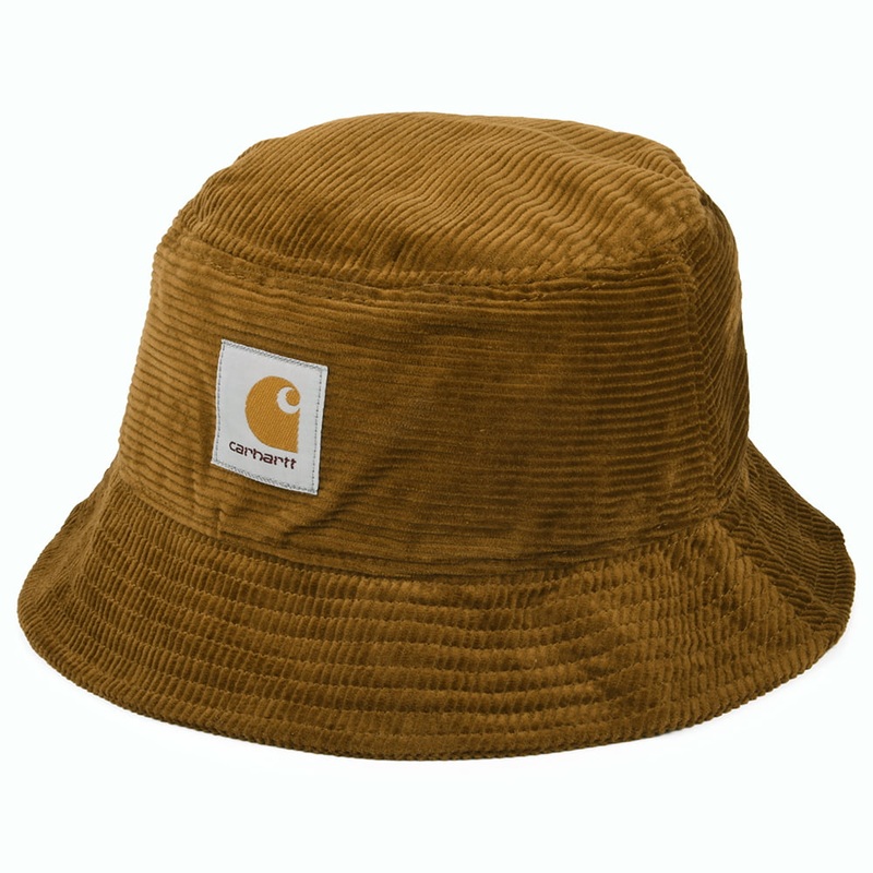 Carhartt WIP Hats Corduroy Bucket Hat – Brown Small/Medium