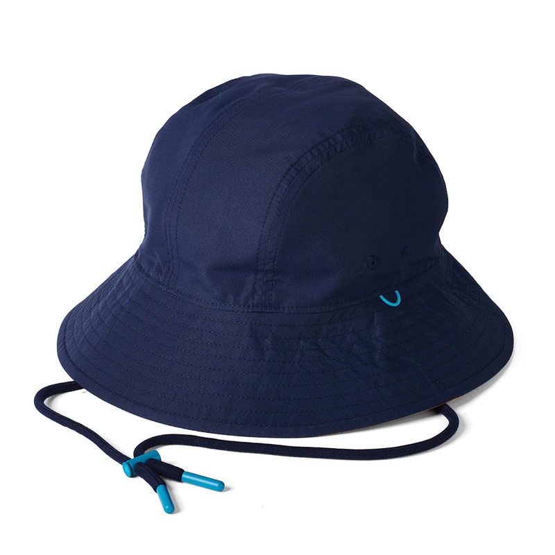 Failsworth Hats Glasto Reversible Bucket Hat – Navy-Amber Small/Medium