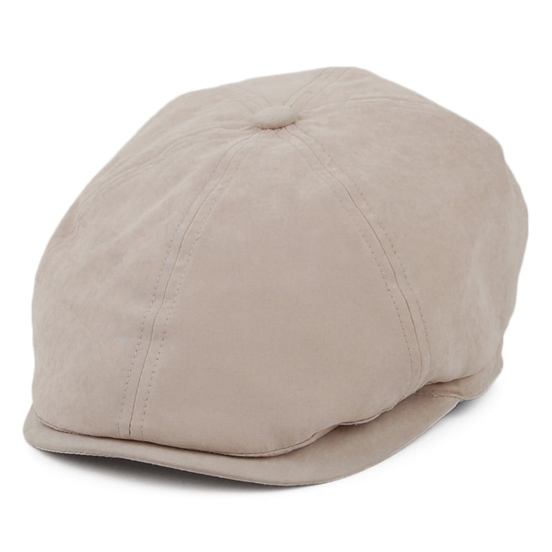Failsworth Hats Micro Hudson Newsboy Cap – Stone S