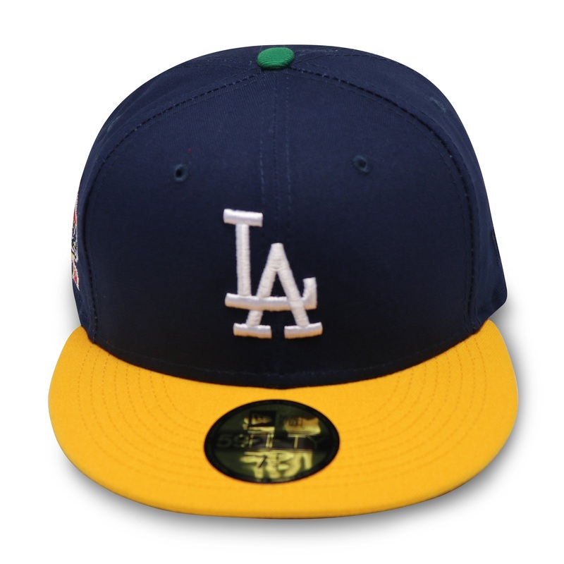 LOS ANGELES DODGERS “100TH ANNIVERSARY” NEW ERA 59FIFTY FITTED (RED UNDER VISOR) (S) 67/8