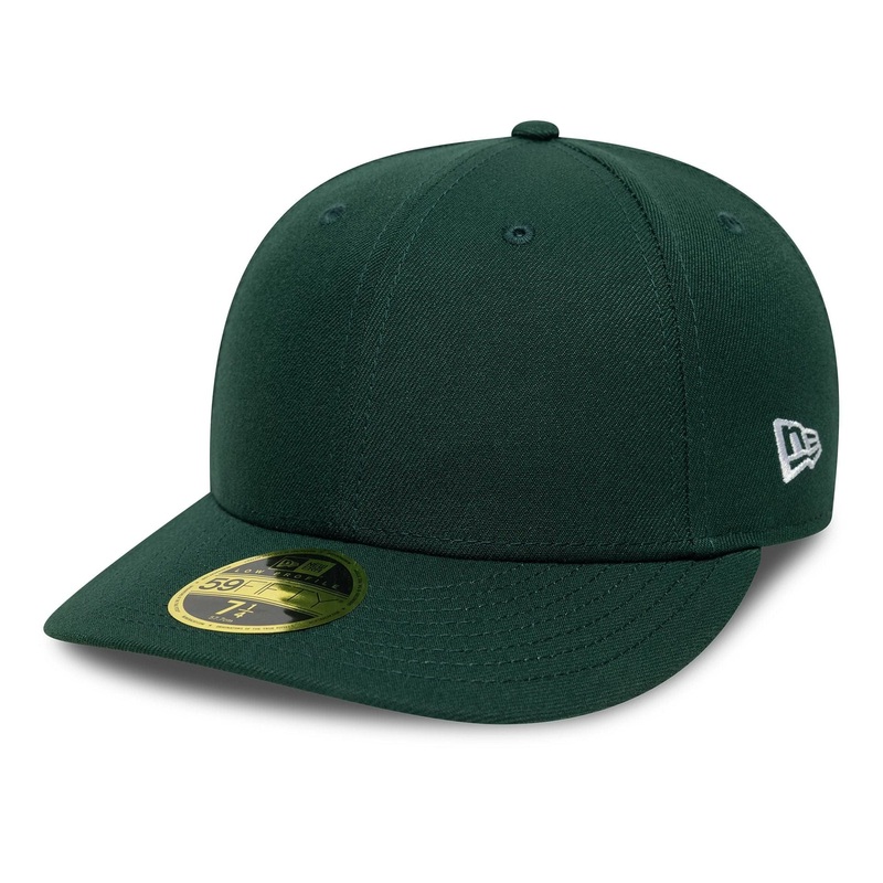 New Era Dark Green Low Profile 59FIFTY Fitted Cap 6 7/8