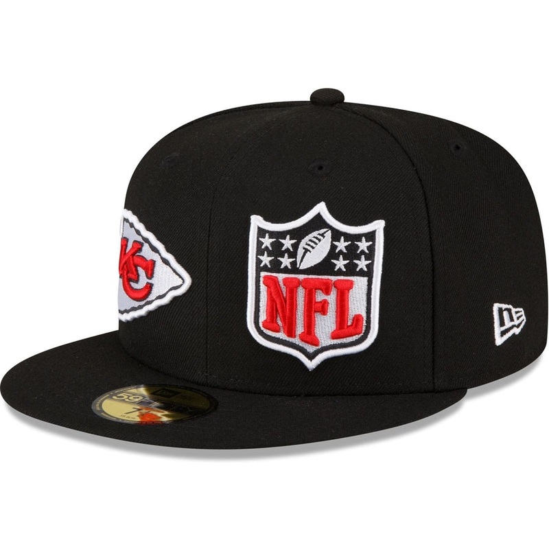 New Era Kansas City Chiefs 2023 Sideline Black 59FIFTY Fitted Hat