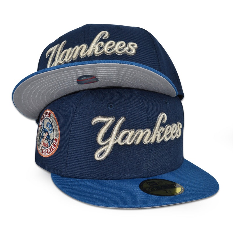 New York Yankees “NY WIZARD” Exclusive New Era 59Fifty Fitted Hat – Navy/Seashore 6 7/8