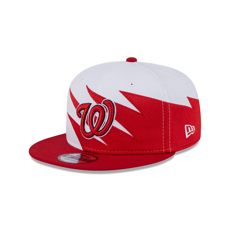 Washington Nationals New Era JAGGED 9Fifty Snapback Hat – Red