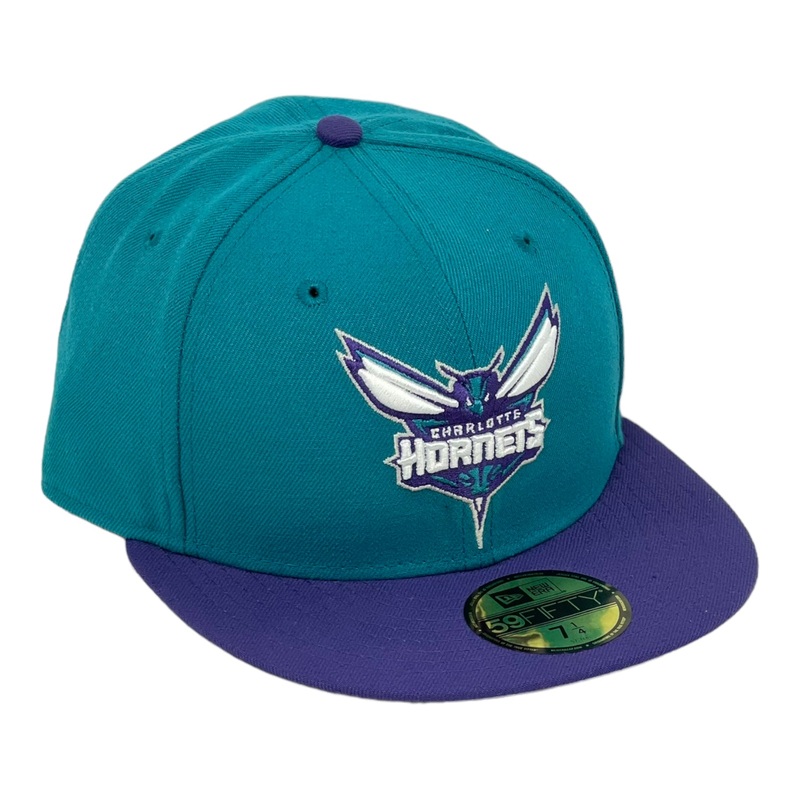 CHARLOTTE HORNETS (2-TONE) NEW ERA 59FIFTY FITTED 67/8