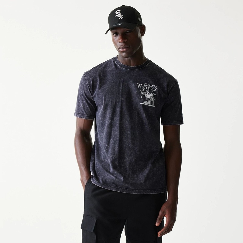 Chicago White Sox MLB Character Black T-Shirt S